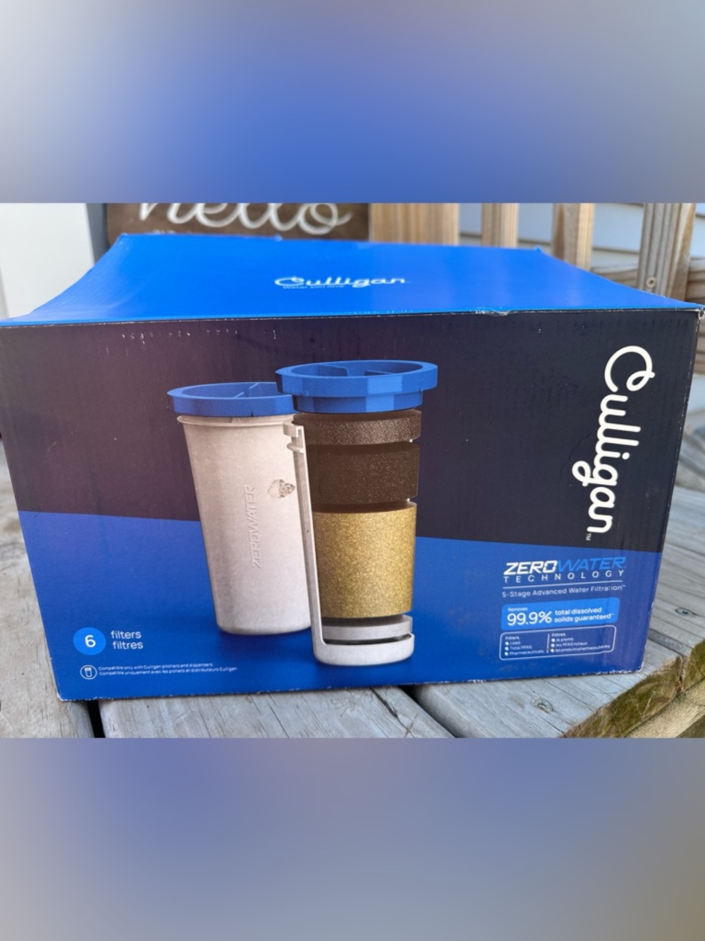 Culligan with ZeroWater Technology Replacement Filter 6-Pack open box